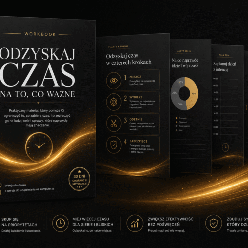 Odzyskaj czas na to, co ważne — workbook